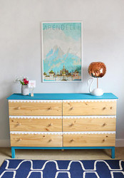 DIY Scalloped Dresser